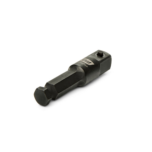 GEARWRENCH GWLSAD716P Lineman Impact Adapter, 7/16 IN Hex x 1/2 IN Square Drive