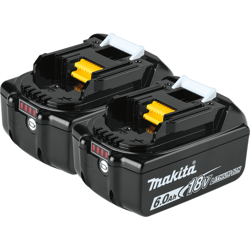Makita BL1860B-2 18V LXT Lithium-Ion 6.0Ah Battery (2-Pack)