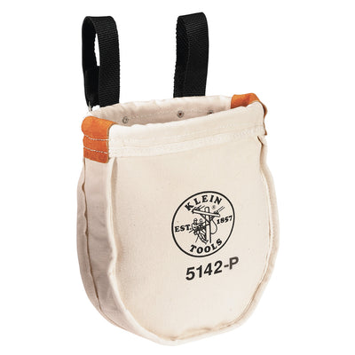 Klein Tools 5142P Canvas Utility Bag, 9 x 8 x 10 IN, Interior Pocket