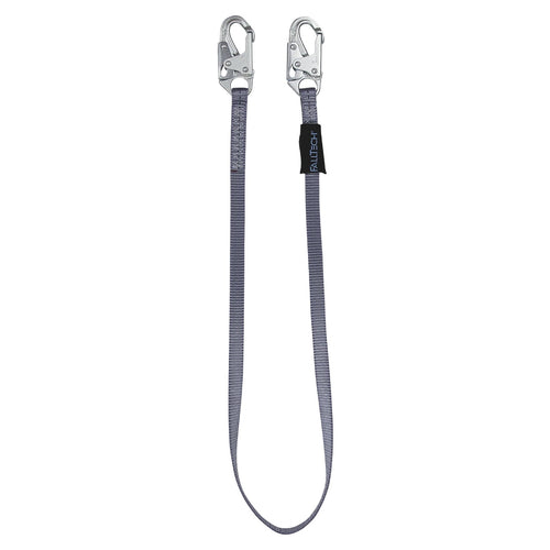 FallTech 8206 6 FT Web Restraint Lanyard, Fixed Length with Steel Snap Hooks