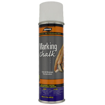 Aervoe 215 White Inverted Marking Chalk, 20 oz Can (15 oz Net)