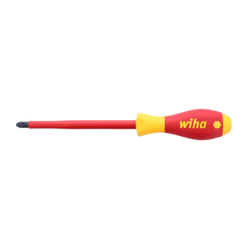 Wiha 32103 Insulated SoftFinish Phillips Screwdriver, #3 x 150 mm, 1,000 V
