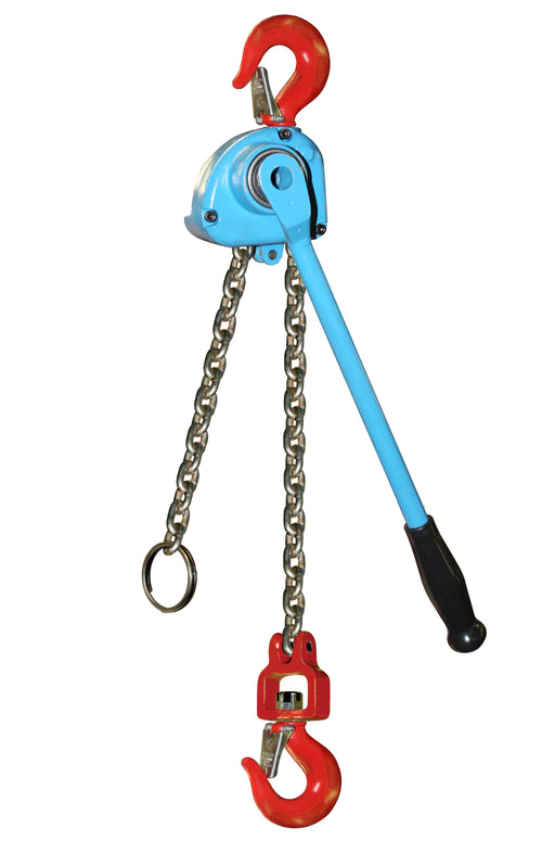 Reliable Equipment R-CH-3000-10 1-1/2 Ton Lever Chain Hoist, 10 FT Lift