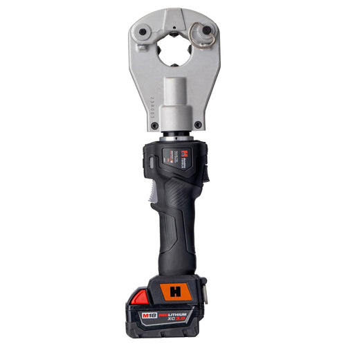 Huskie Tools SLA-RL7750X 6.2-Ton Latched-Head Dieless Crimping Tool, Milwaukee Battery Platform (Bare Tool)