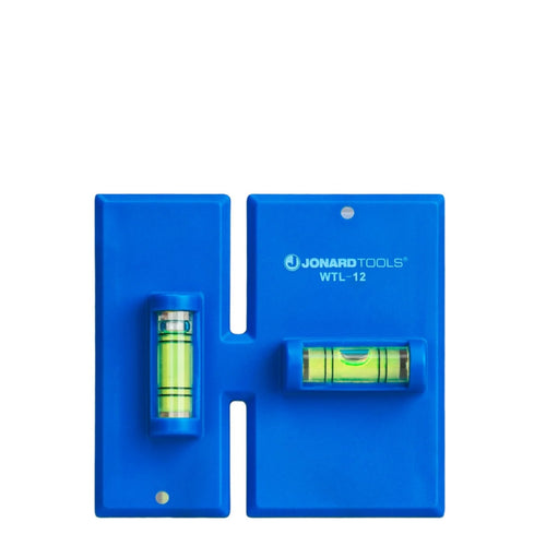 Jonard Tools WTL-12 Wall Box Template & Level, 1-Gang and 2-Gang, Non-Metallic Old-Work Boxes