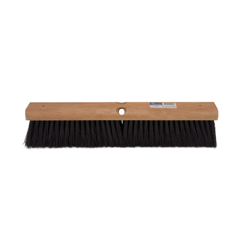 Magnolia Brush 2018 Floor Sweep with Handle, 18 IN Black Poly, 3 IN Trim