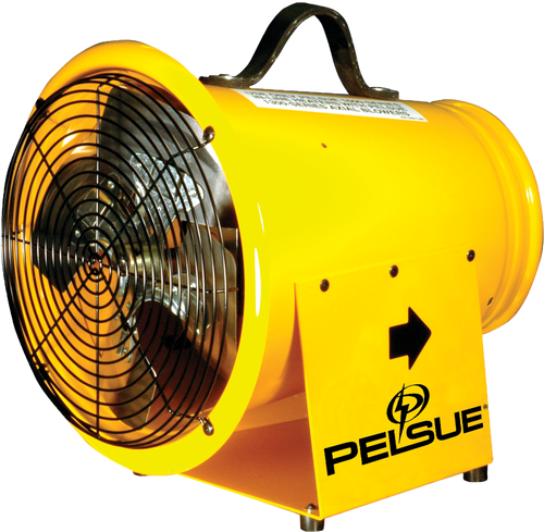 Pelsue 1325D Confined Space Ventilation Blower, 120V, 1/3 HP, 8 IN Outlet