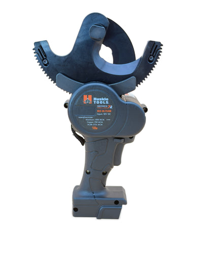 Huskie Tools REC-RL754MX 18V (Milwaukee M18) Gear-Driven ACSR/AL/CU Cable Cutter, 2-1/8 IN Jaw (Tool Only)