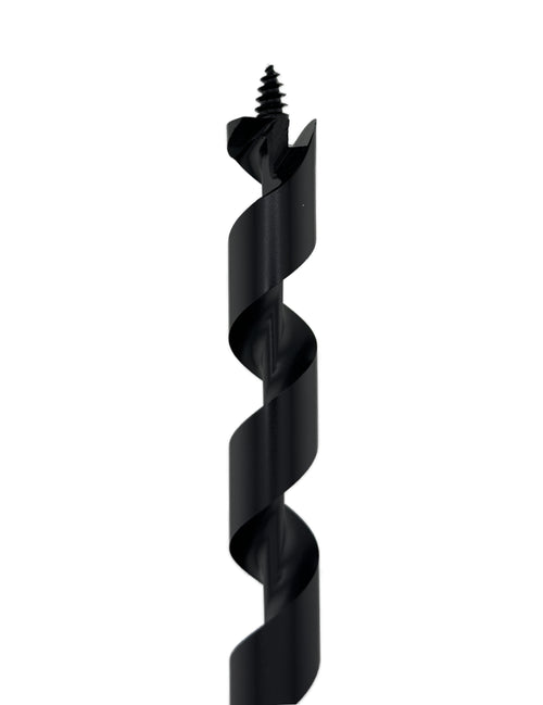 WoodOwl 01008 Deep Cut Utility Auger Bit, 11/16 IN x 24 IN, 7/16 IN Hex Quick-Change Shank