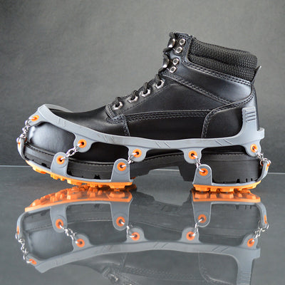 Winter Walking JD7710-L ICE BEAST LOW-PRO Ice Cleats, 28-Stud Chain Overshoe, Large