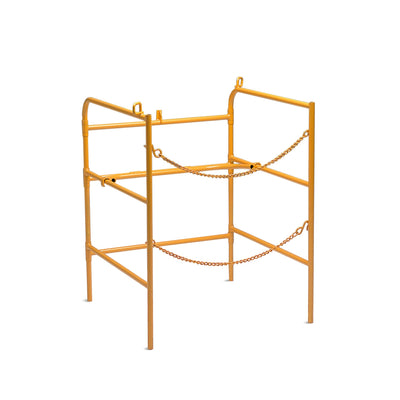 Allegro Industries 9401 Collapsible Manhole Guard Rail, Safety Yellow