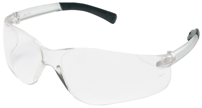MCR Safety BearKat BK1 BK110 Safety Glasses, Clear Lens / Clear Temple