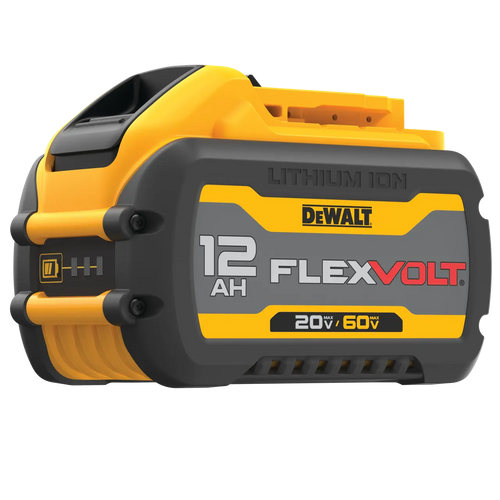 DeWalt DCB612 FLEXVOLT 20V/60V MAX Lithium-Ion Battery, 12.0Ah, 3-LED Fuel Gauge