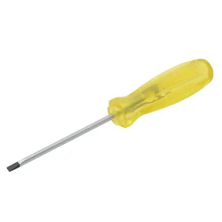 Urrea 9624 Cabinet Tip Electrician Screwdriver, 1/8 IN x 4 IN