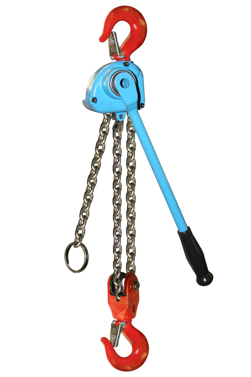 Reliable Equipment R-CH-6000 3 Ton Lever Chain Hoist, 5 FT Lift