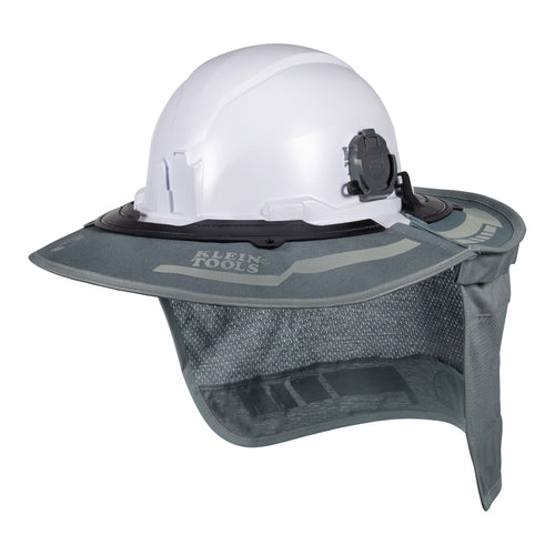 Klein Tools FR03010 Flame-Resistant Full Brim Sombrero, NFPA 70E CAT 2, UPF 50+