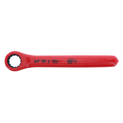 Wiha 21335 Insulated Ratchet Wrench, 3/4 IN, 12-Point, 1000V