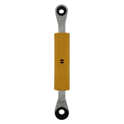 Rauckman BW-2210 BugWrench Insulated Ratcheting Box Wrench, 3/8 IN x 7/16 IN