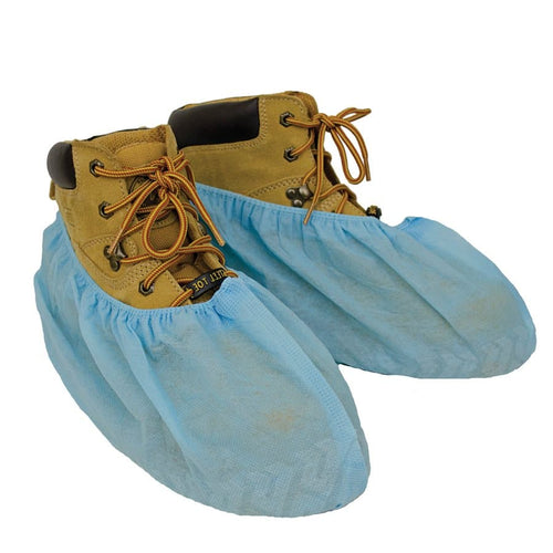 ShuBee Original Shoe Cover, Light Blue, Skid-Resistant Sole (Single Cover)