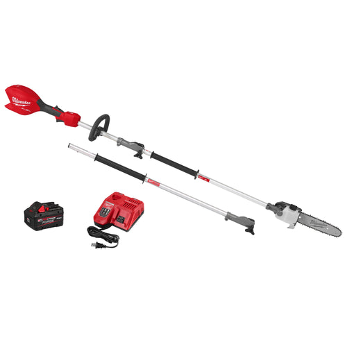 Milwaukee 3016-21PS M18 FUEL 10 IN Pole Saw Kit with QUIK-LOK (Battery and Charger Included)