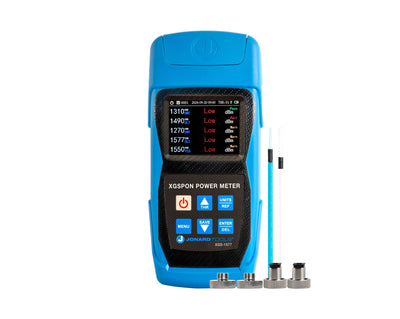 Jonard Tools XGS-1577 PON Power Meter for XGSPON/XGPON/GPON/EPON/BPON, SC/APC & FC/APC