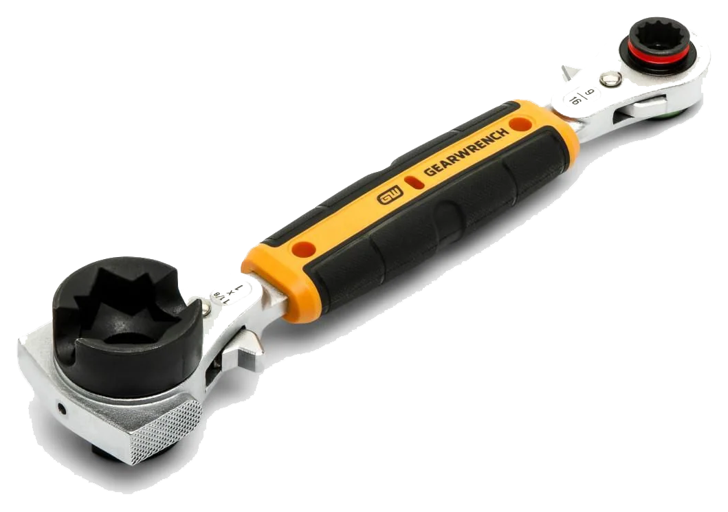 GearWrench GWULW91 lineman 9-in-1 insulated ratcheting wrench