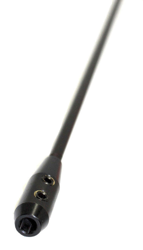 Eagle Tool US X Flex 52 IN Flexible Drill Bit Extension, 1/4 IN Notched Hex Shank (ETHX25052X)