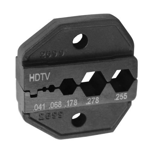 Tempo Communications PA2699 Universal HDTV Coax Die Set (BNC/TNC) for CrimpALL 1300/8000