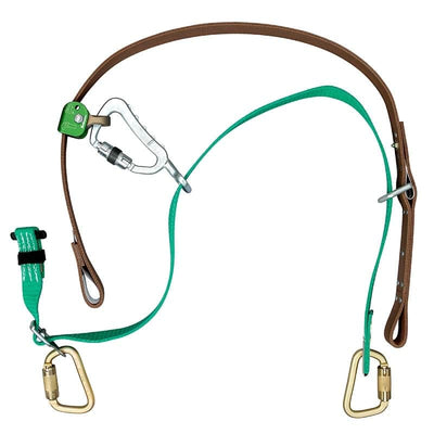 Buckingham 488W SuperSqueeze Wood Pole Fall Restriction Device, Web Inner Strap, 350 lb Capacity