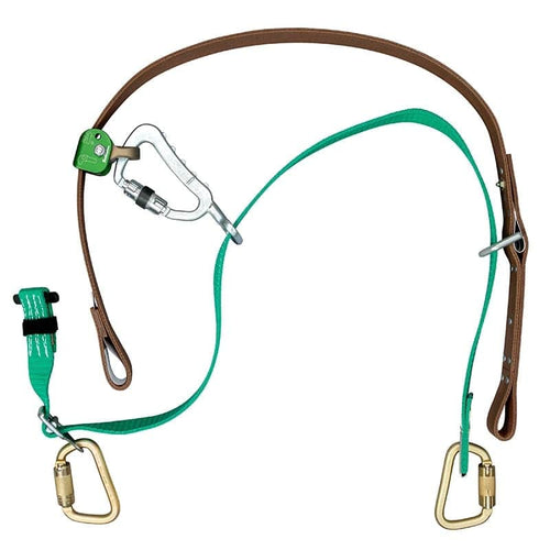 Buckingham 488W SuperSqueeze Wood Pole Fall Restriction Device, Web Inner Strap, 350 lb Capacity