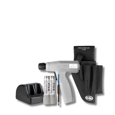 Jonard Tools PTX-KIT1DH Cordless Wrap/Unwrap Tool Kit (DFB224, 115V Charger, 2 Batteries, Holster)