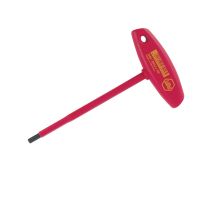 Wiha 33482 Insulated T-Handle Hex Driver, 3/16 IN, 1000V