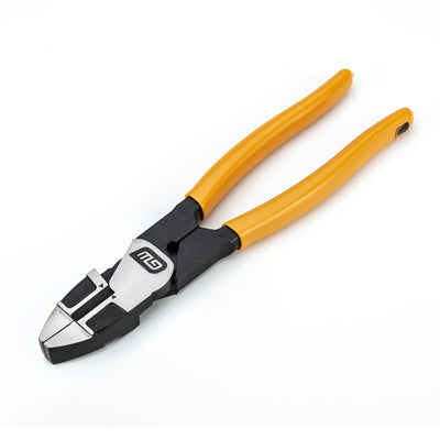 GEARWRENCH 82181-06 9-1/2 IN PITBULL Lineman Pliers, Dipped Handle, AWG 5 Cut Capacity, Fish Tape Channel