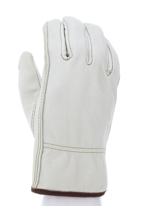 MCR Safety 3280XL Insulated Leather Driver Work Gloves, Thermal Lined, X-Large