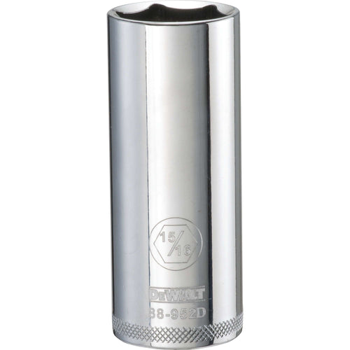 DEWALT DWMT88952OSP 15/16 IN 6-Point 1/2 IN Drive Deep Socket (SAE)