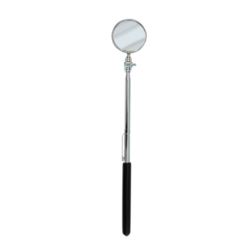 Ullman Devices E-2M Magnifying Inspection Mirror, 1-1/4 IN Round, 8 IN Long