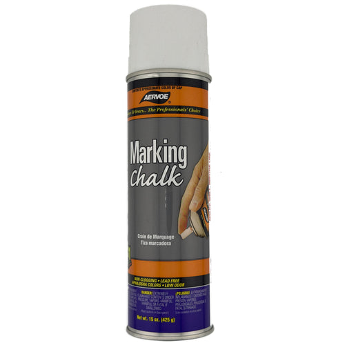 Aervoe 215 White Inverted Marking Chalk, 20 oz Can (15 oz Net)
