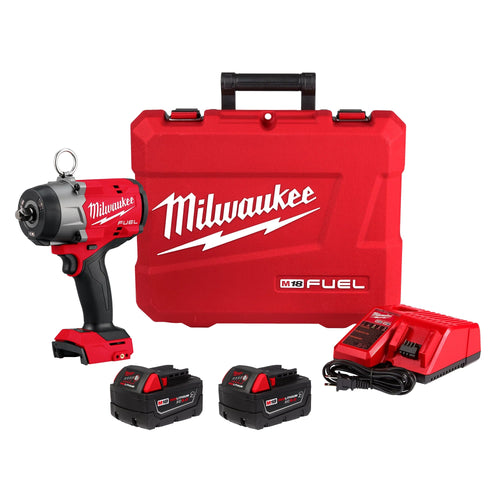 Milwaukee 2966-22 M18 FUEL 1/2 IN High Torque Impact Wrench with Pin Detent Kit
