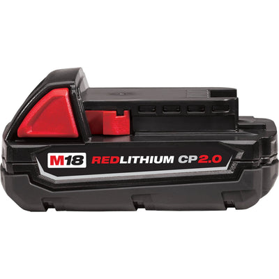Milwaukee 48-11-1820 M18 REDLITHIUM CP2.0 Compact Battery