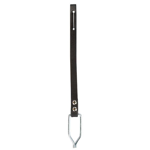 Buckingham 6109 Handline Carrier, Leather and Steel, 10-3/4 IN