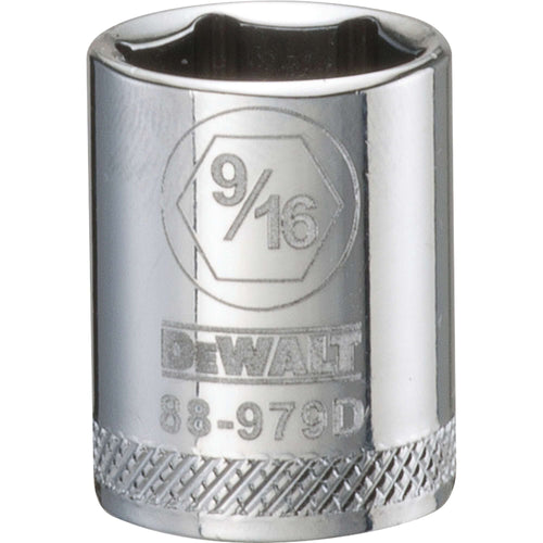 DEWALT DWMT88979OSP 9/16 IN 6-Point 3/8 IN Drive SAE Socket