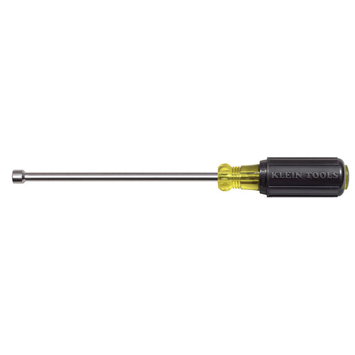 Klein Tools 646-1/4M 1/4 IN Magnetic Tip Nut Driver, 6 IN Hollow Shaft