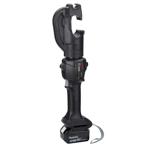 Huskie Tools SL-MKC7510X 12-Ton Inline C-Head Crimping Tool, 750 MCM, Makita 18V LXT (Bare Tool)