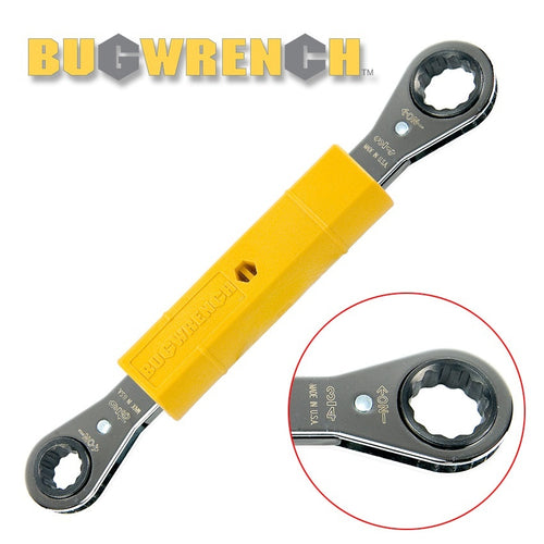 Rauckman BW-2237 BugWrench Insulated Ratcheting Box Wrench, 5/8 IN x 3/4 IN