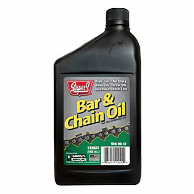 Bar & Chain Oil for Chainsaws, 32 oz Quart, Tacky High-Cling Formula