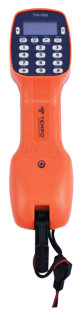 Tempo Communications TM-700 Tele-Mate Pro Telephone Test Set (Butt Set)