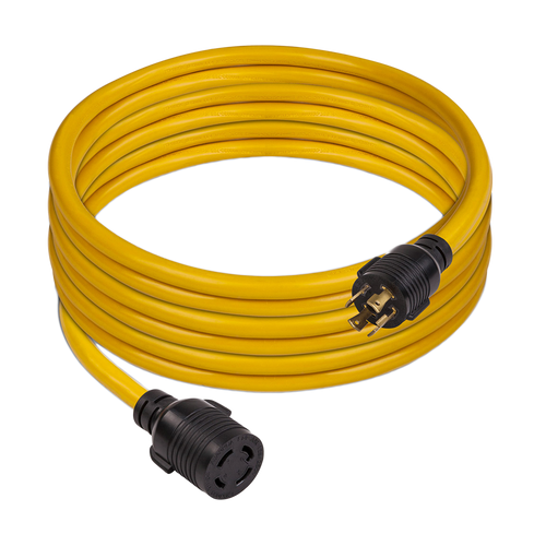 FIRMAN 1130 25 FT Heavy Duty Generator Power Cord, L14-30P to L14-30R, 30 Amp