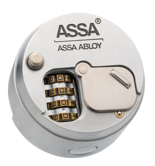 ASSA ABLOY AA-SR400 Resettable Combination Dial Puck Lock (Shackleless)