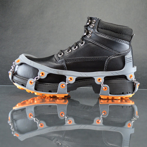 Winter Walking JD7710-L ICE BEAST LOW-PRO Ice Cleats, 28-Stud Chain Overshoe, Large