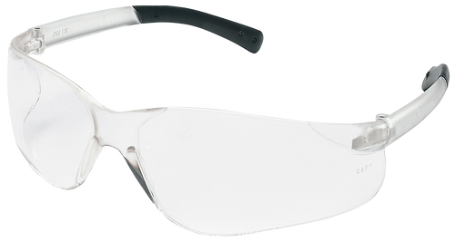 MCR Safety BearKat BK1 BK110 Safety Glasses, Clear Lens / Clear Temple